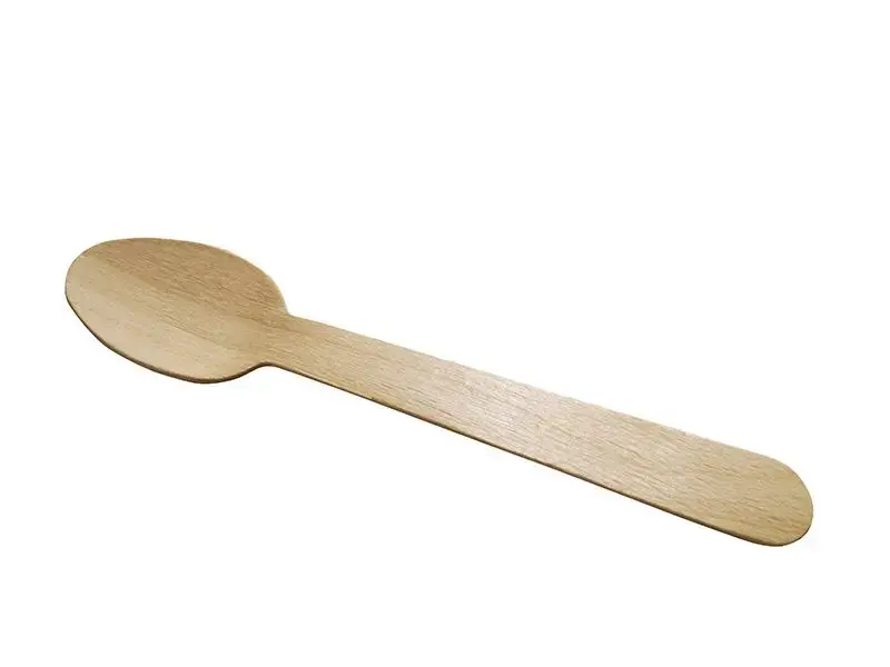 5.5 inch Disposable Wooden Spoon WN-140S(1)