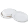 12.5x10 inch Oval Bagasse Plate