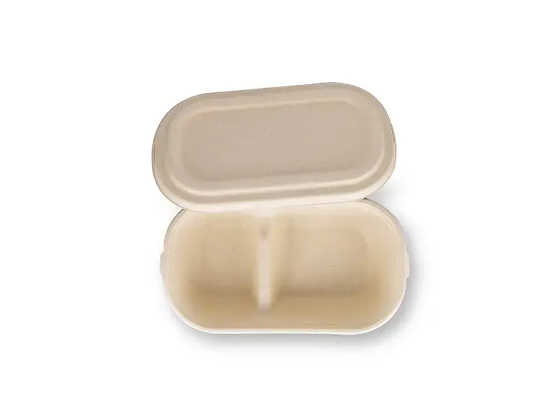 900ml BB Salad Bagasse Bowl Unbleached