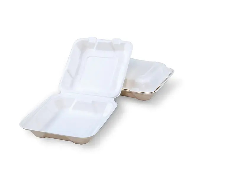 Bagasse Hamburger Box A8