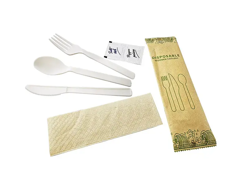 DC-SETS Compostable cutlery set