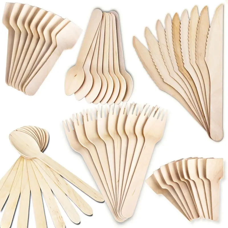 Wooden Cutlery Set
